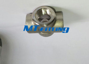 ASTM A182 Stainless Steel Forged Pipe Fittings F304 Socket Welded Cross