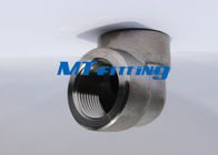 Threaded F91 ASTM A105 Stainless Steel Forged High Pressure Pipe Fittings ASME 16.11