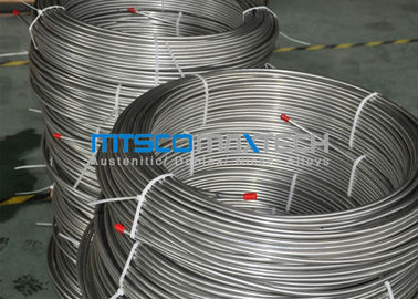 S30400 / 1.4301 Stainless Steel Coiled Tubing , Chemical Injection Tubing In Coil With No Joints