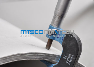 DN 100 114.3mm TP316L Stainless Steel Welded Pipe , Welding Round Pipe
