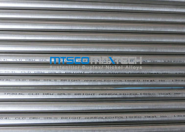 TP304 / 1.4301 ASTM A269 Stainless Steel Round Tube 14 / 16 / 18SWG , PE End Cut