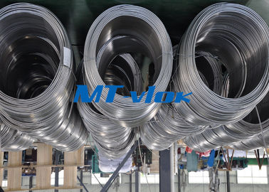 S31600 / S31603 9.53mm Seamless Stainless Steel  Coiled Tubing Super Long